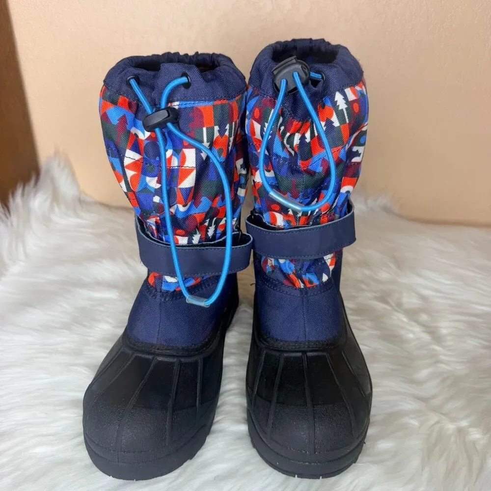 Columbia Powderbug Plus II Print Snow Boots Size 6